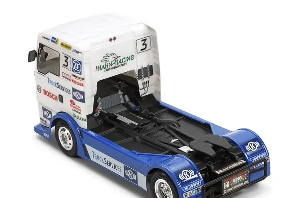 Tamiya Team Hahn Racing MAN TGS - TT-01 Type-E - 1:14 4WD RC Veoauto Kit 5 Tamiya Team Hahn Racing MAN TGS - TT-01 Type-E - 1:14 4WD RC Veoauto Kit