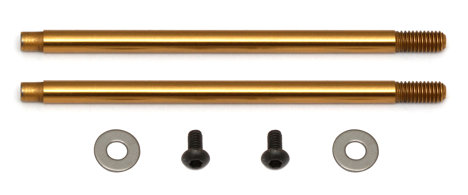 Team Associated 3x35 mm Dämpferwellen (V2), TiN 1 Team Associated 3x35 mm Shock Shafts (V2), TiN