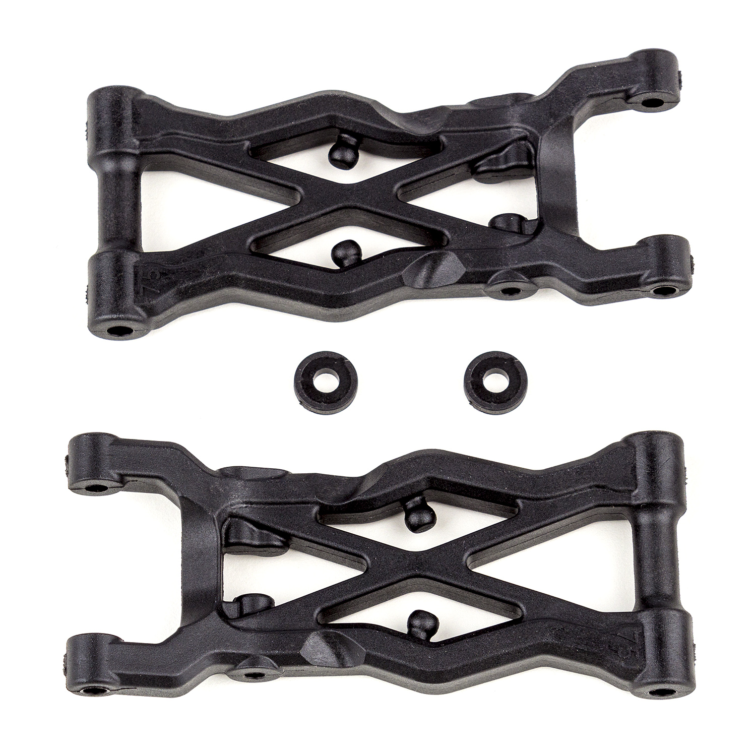 Team Associated B6.2 Hintere Querlenker, 75 mm 1 Team Associated B6.2 Rear Suspension Arms, 75mm