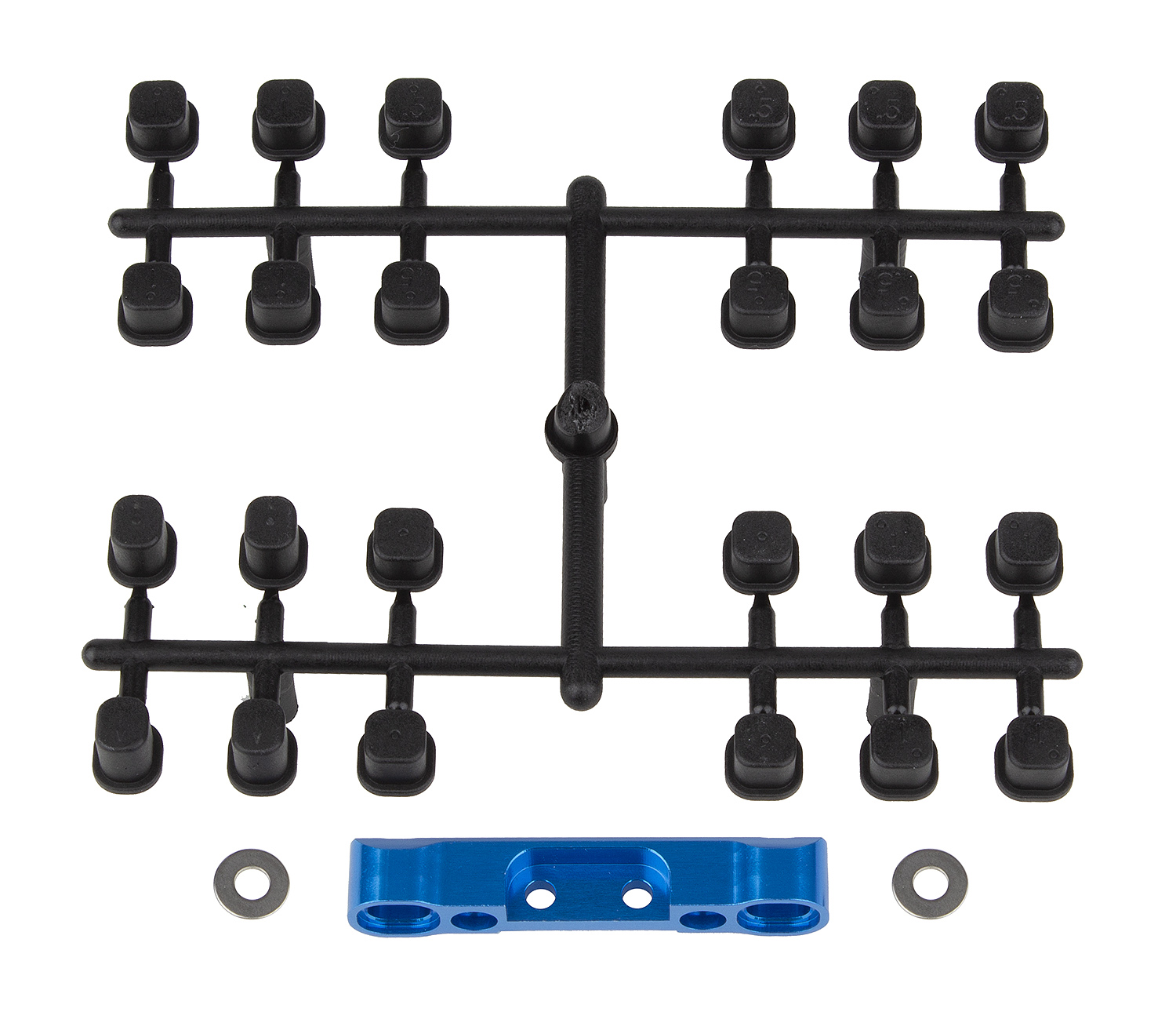 Team Associated DR10 FT Querlenkerhalterung D, Aluminium 1 Team Associated DR10 FT Arm Mount D, aluminum