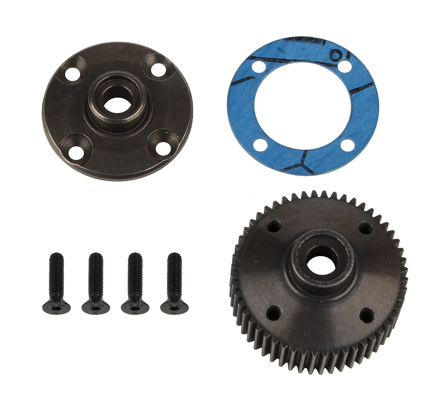 Team Associated DR10M Metallgetriebe-Differentialgehäuse-Set, 52T 1 Team Associated DR10M Metal Gear Differential Case Set, 52T