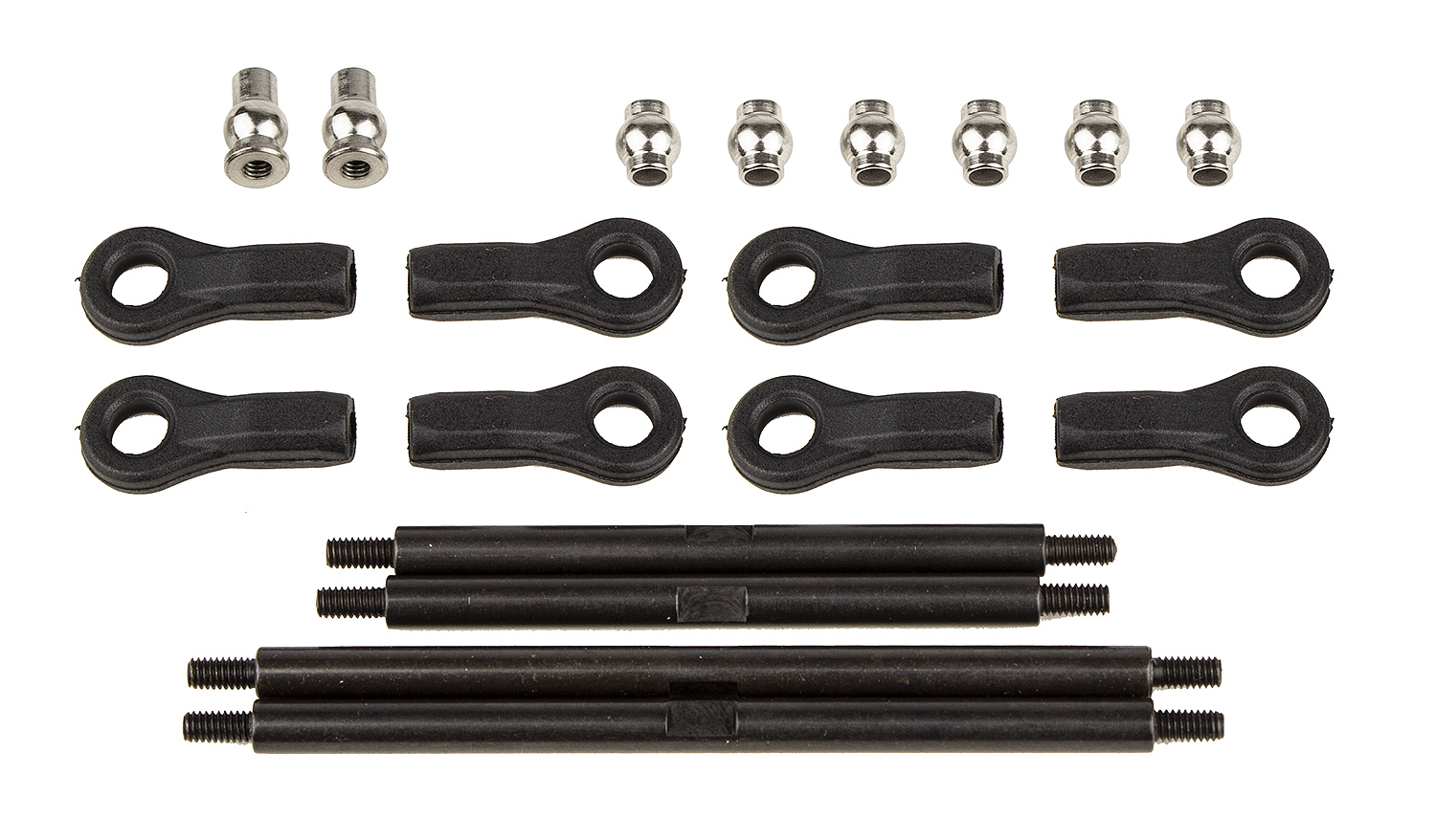 Team Associated MT12 vorderes oberes und unteres Gestänge-Set 1 Team Associated MT12 Front Upper and Lower Link Set