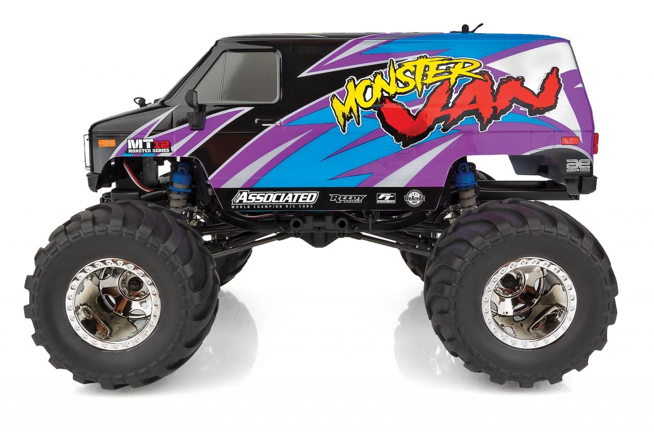 4x4-Monster-Truck Team Associated MT12 Monster Van RTR LiPo Combo 4 Team Associated MT12 Monster Van RTR LiPo Combo