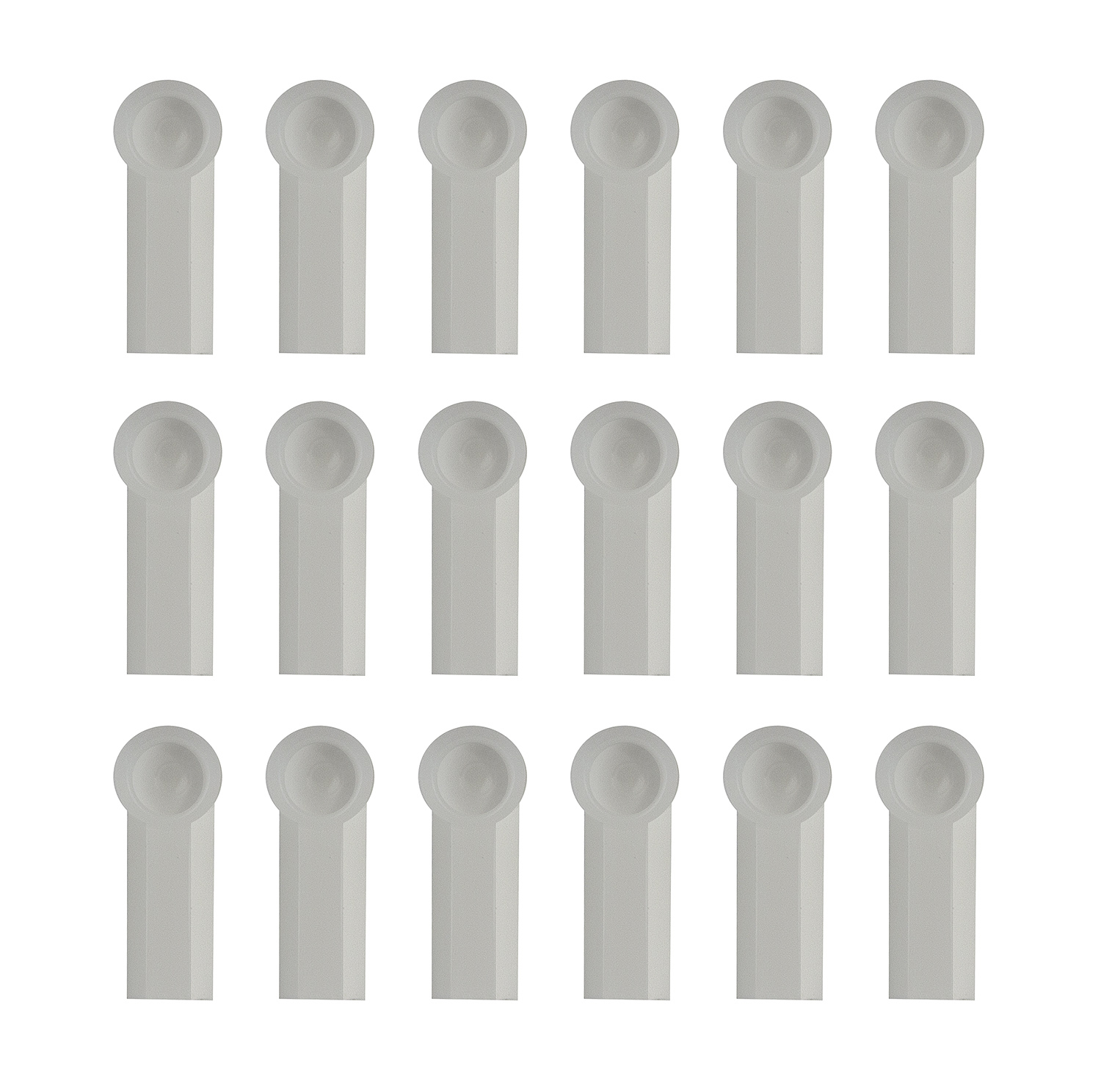 Team Associated RC10 Kugelpfannen, weiß 1 Team Associated RC10 Ball Cups, white