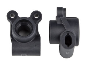 Team Associated RC10B6.2 FT Rear Hubs, Carbon