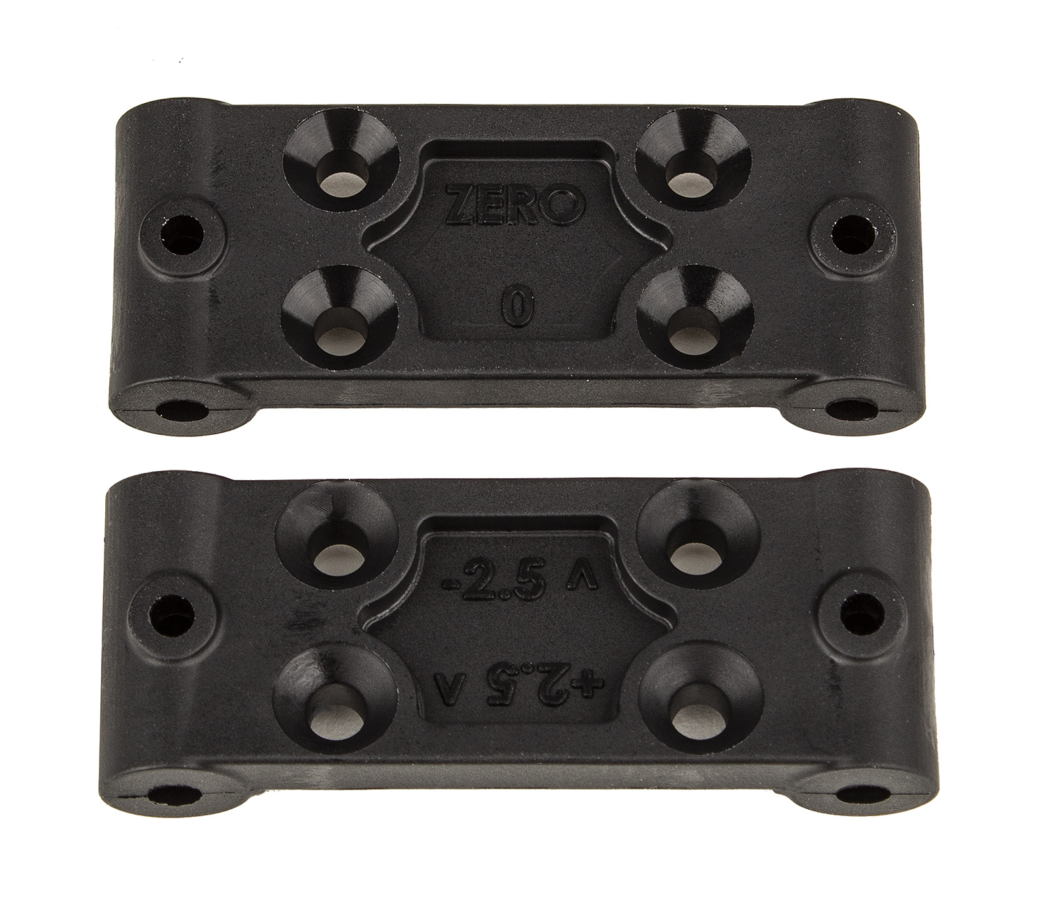 Team Associated RC10B6.4 Frontschott-Set, 0 Grad und 2,5 Grad 1 Team Associated RC10B6.4 Front Bulkhead Set, 0deg and 2.5deg