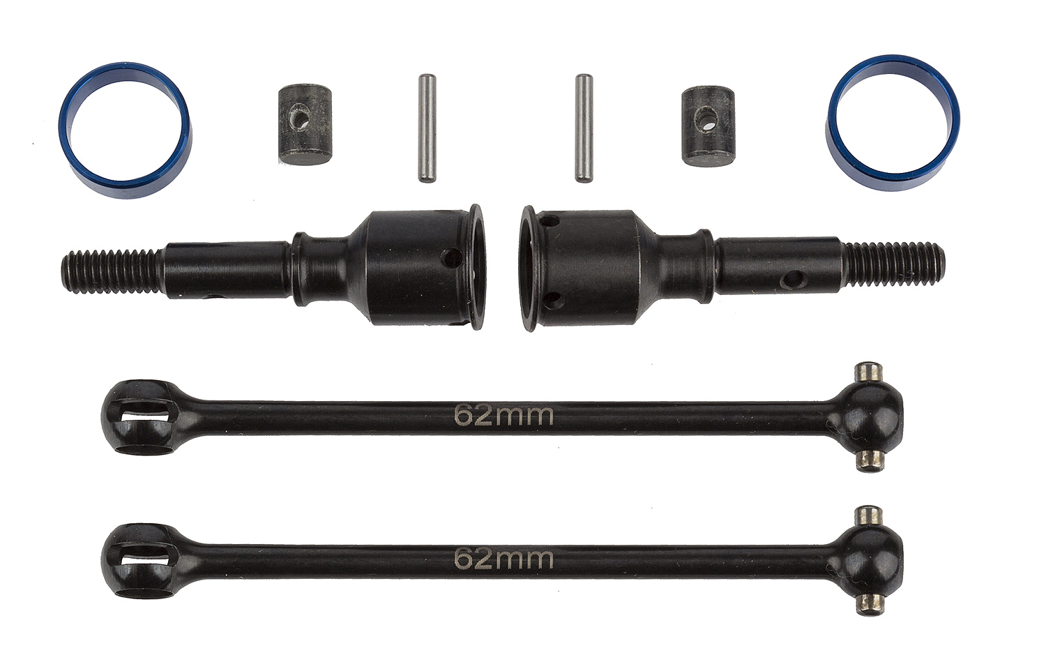 Team Associated RC10B74 Hintere CVA-Einheit 1 Team Associated RC10B74 Rear CVA Set