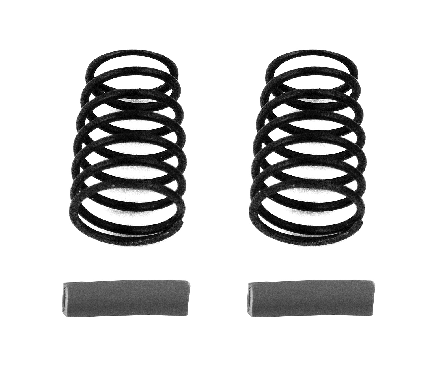 Team Associated RC10F6 Seitenfedern, grau, 5,2 lb/in 1 Team Associated RC10F6 Side Springs, gray, 5.2 lb/in