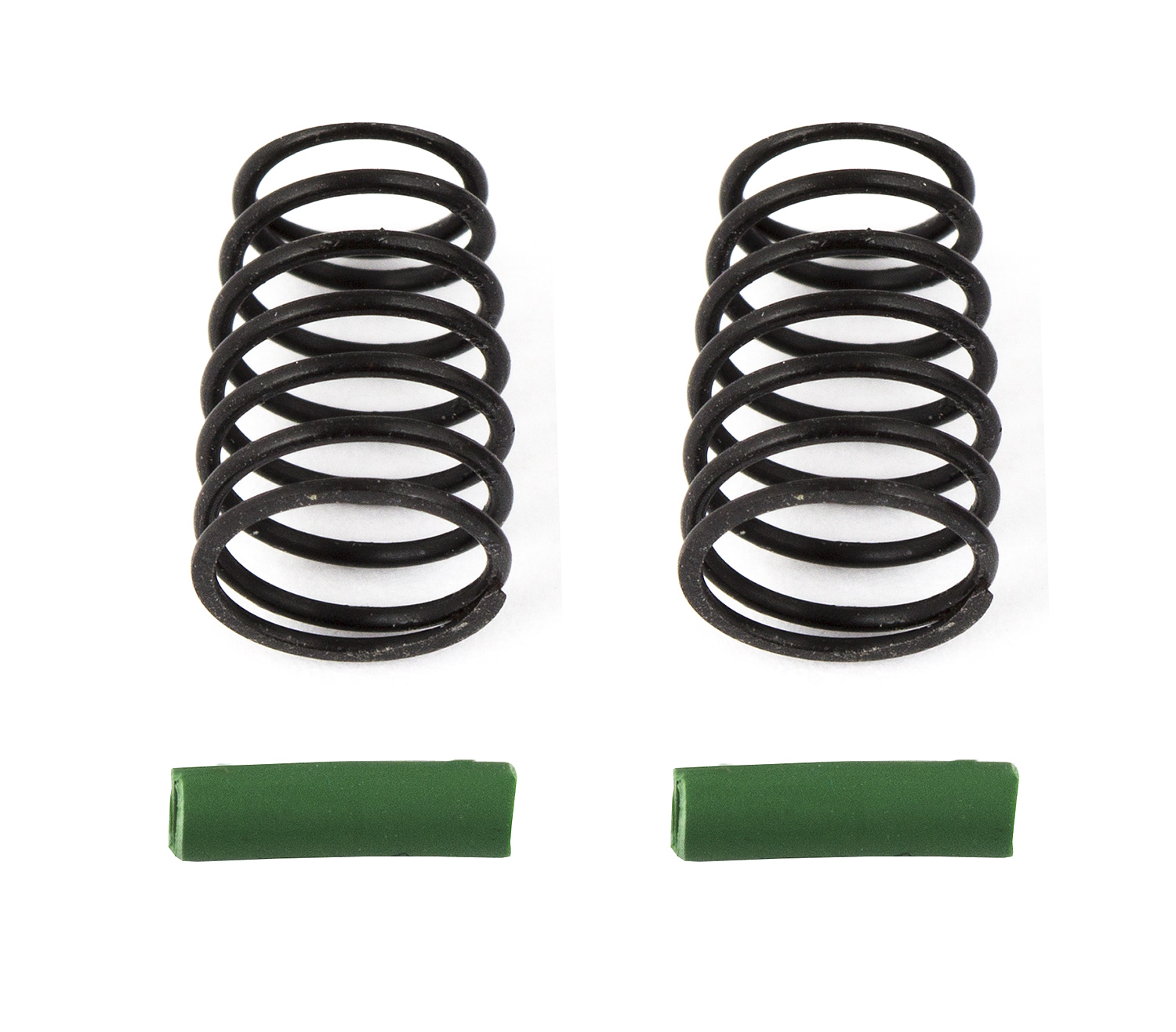 Team Associated RC10F6 Seitenfedern, grün, 4,2 lb/in 1 Team Associated RC10F6 Side Springs, green, 4.2 lb/in