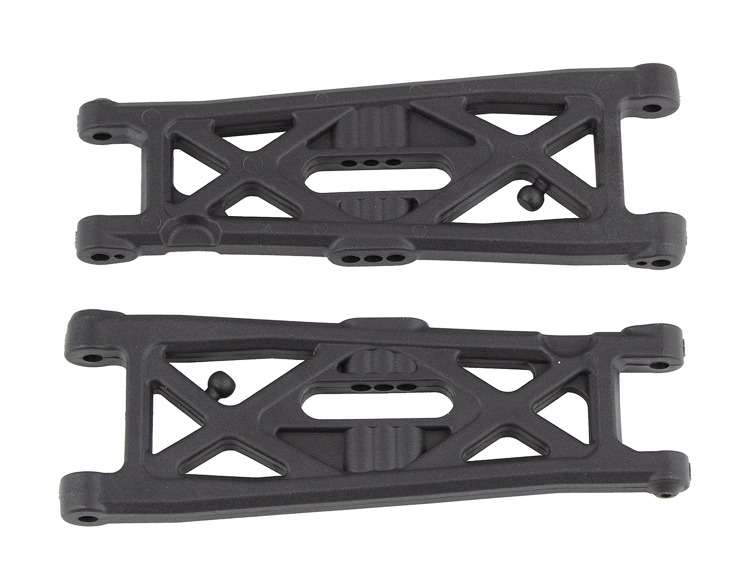 Team Associated RC10SC6.2 FT vordere Querlenker, Karbonfaser 1 Team Associated RC10SC6.2 FT Front Suspension Arms, carbon fiber