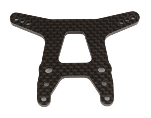 Team Associated RC10T6.2 Front Shock Tower, gull wing, carbon fiber