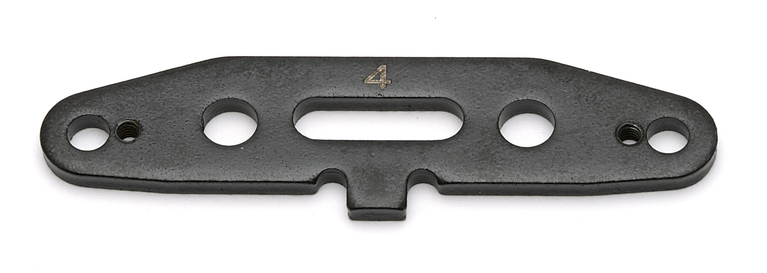 Team Associated RC8 Querlenkerhalter D, 4° 1 Team Associated RC8 Arm Mount D, 4 deg