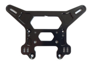 Team Associated RC8T3.2 Rear Shock Tower, black aluminum