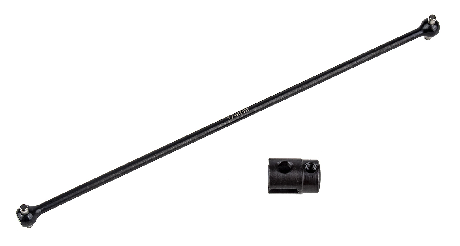 Team Associated RC8T4 Center Dogbone Set, 174mm 1 Team Associated RC8T4 Center Dogbone Set, 174mm