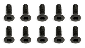 Team Associated Screws, 2x0.4x6 in FHCS