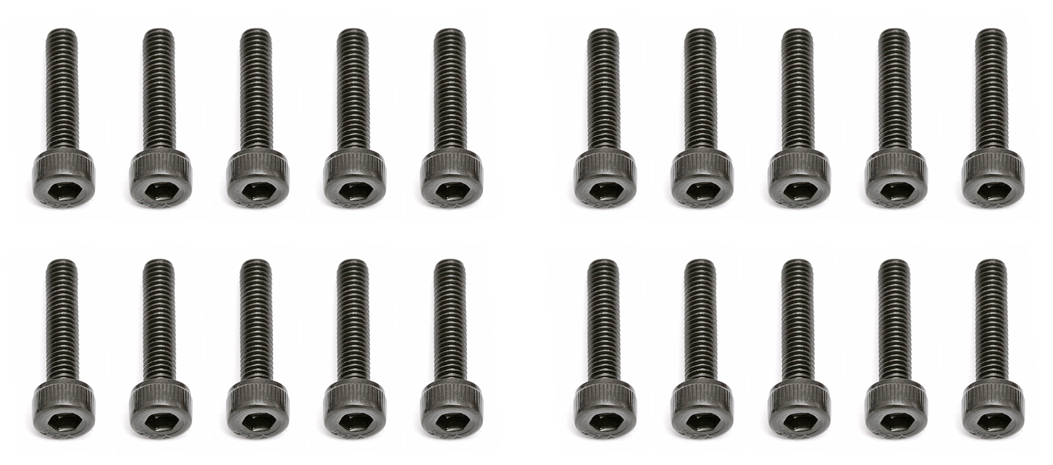 Team Associated Schrauben, 3x14 mm SHCS 1 Team Associated Screws, 3x14 mm SHCS