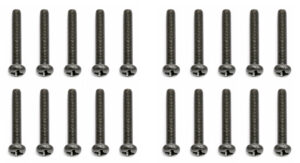 Team Associated Screws, 3x20 mm BHPS