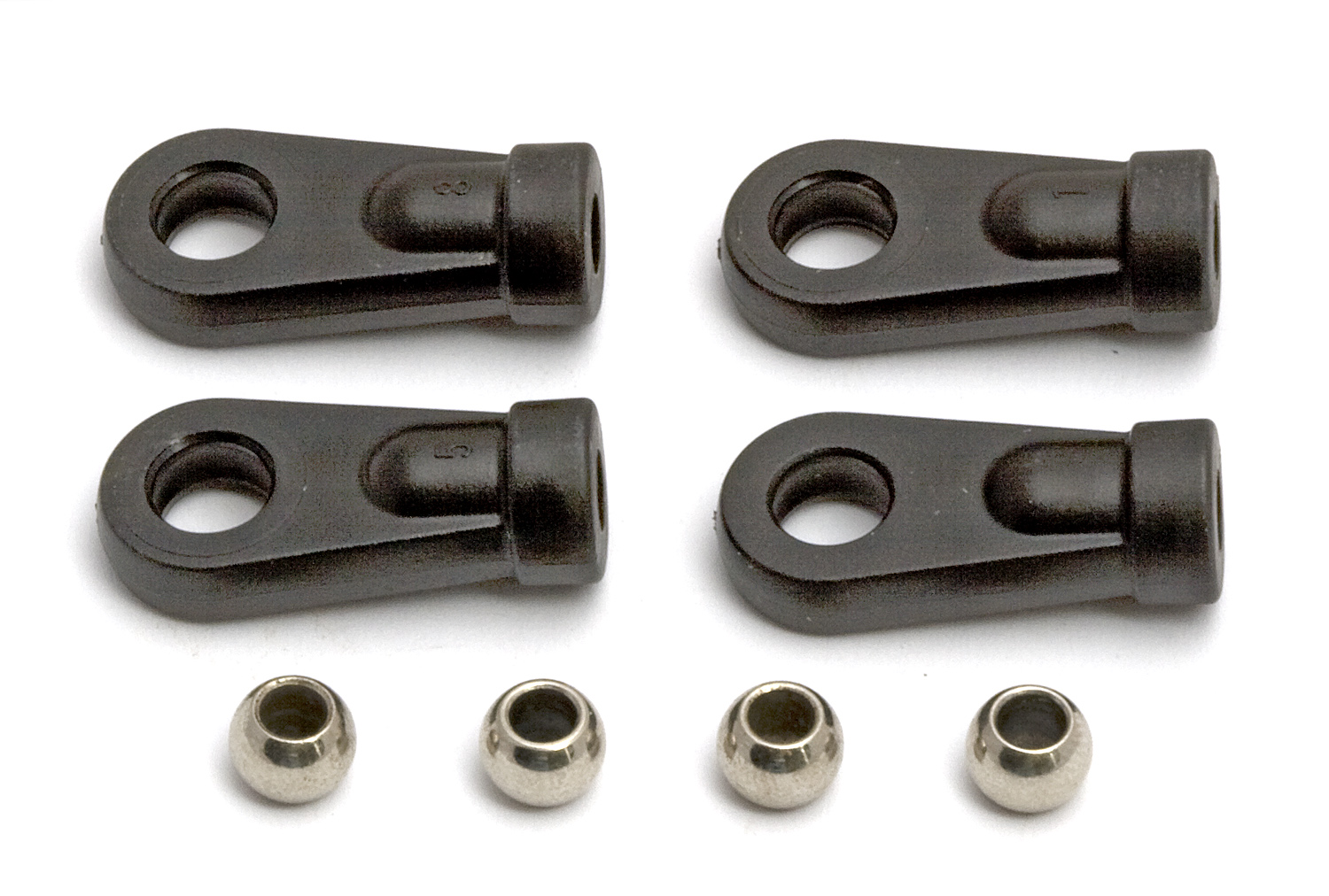 Team Associated Dämpfer-Kugelpfannen 1 Team Associated Shock Rod Ends