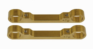 Team Associated TC7.1 FT Brass Arm Mounts, outer