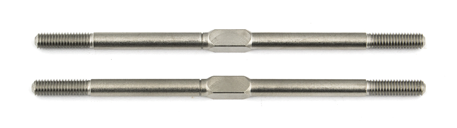 Team Associated Spurstangen, 67 mm/2,62 in, Stahl 1 Team Associated Turnbuckles, 67mm/2.62 in, steel