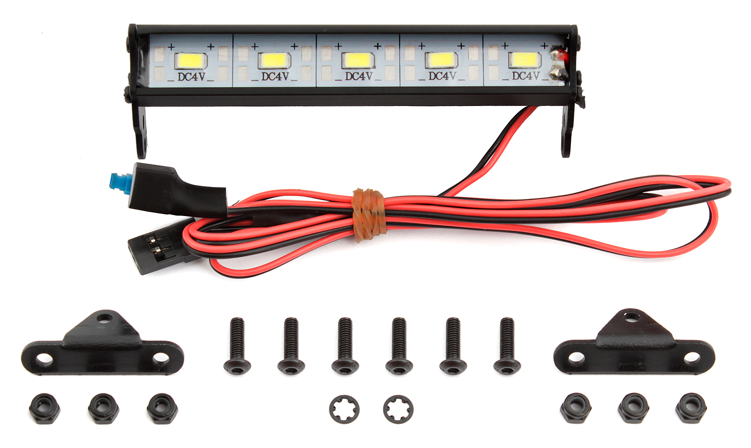 Team Associated XP 5 LED ALUM LIGHT BAR 88MM 1 Team Associated XP 5 LED ALUM LIGHT BAR 88MM