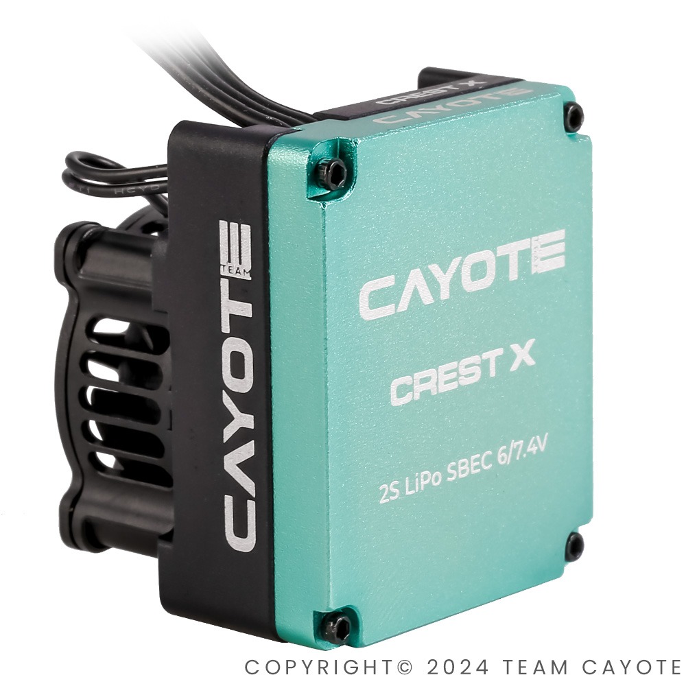 Team Cayote RC Crest X ESC 160A 4 Team Cayote RC Crest X ESC 160A