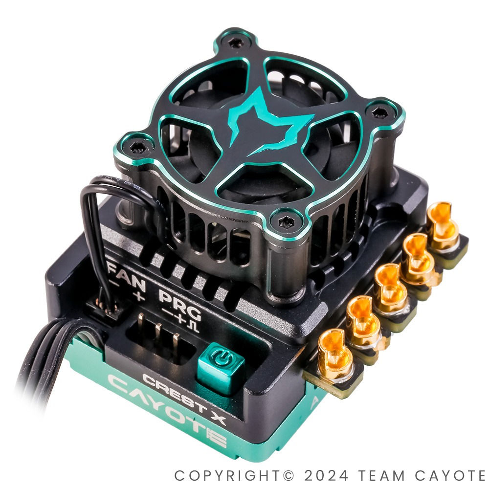 Team Cayote RC Crest X ESC 160A 1 Team Cayote RC Crest X ESC 160A