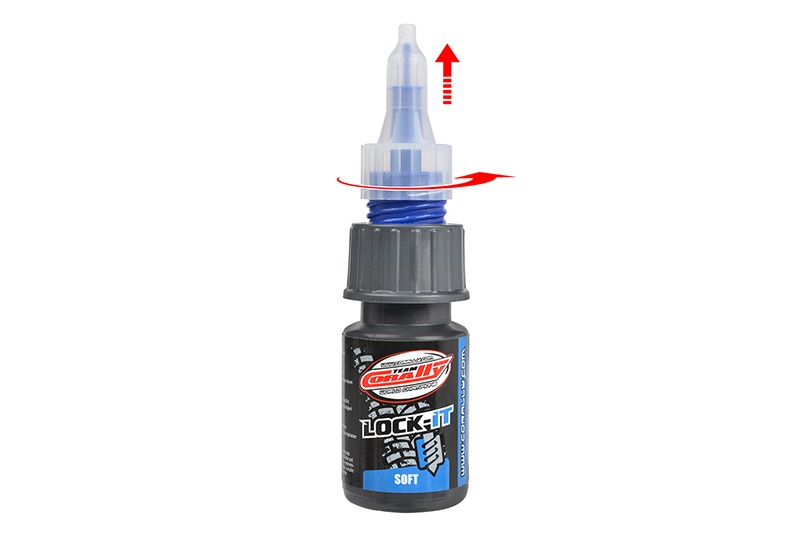 Team Corally Lock-it 100 Screw Fix Soft Blue 10gr 2 Team Corally Lock-it 100 Screw Fix Soft Blue 10gr
