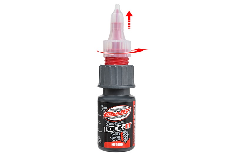 Team Corally Lock-it 200 Screw Fix Medium Red 10gr 2 Team Corally Lock-it 200 Screw Fix Medium Red 10gr