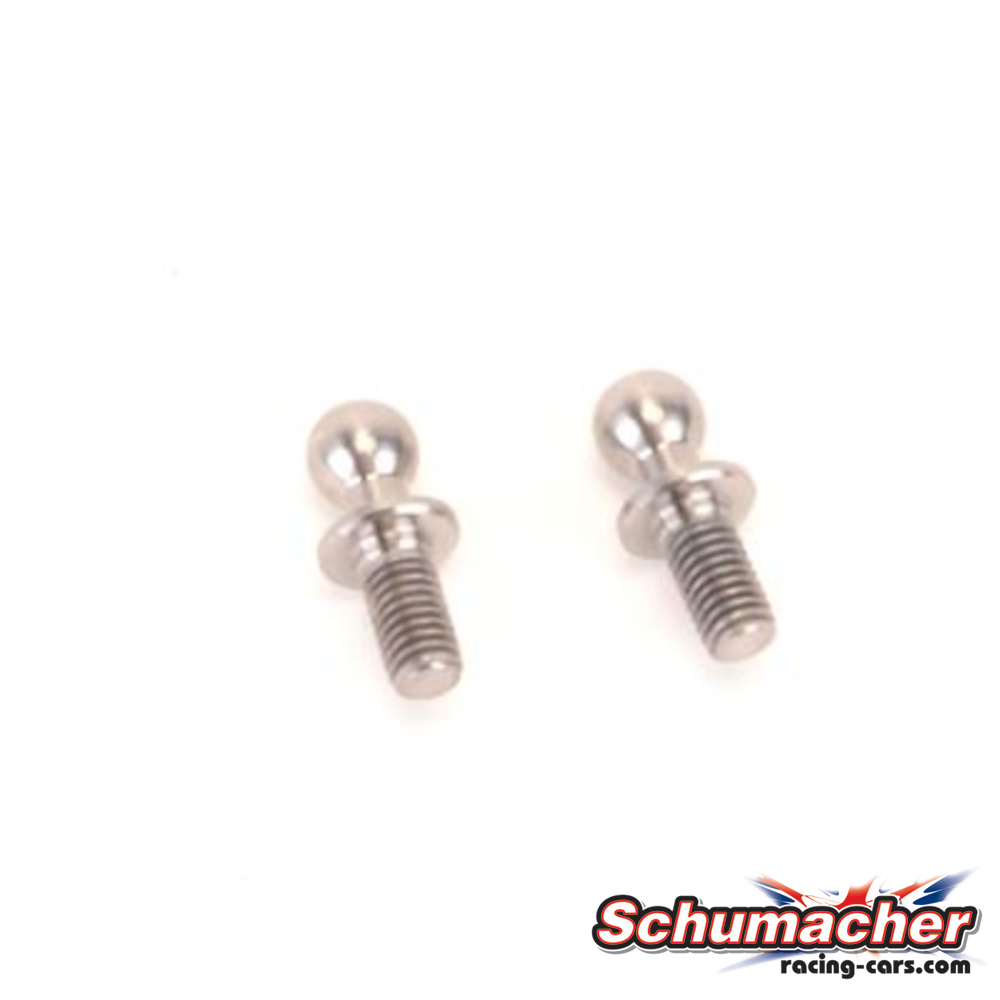 Ti Pro Ball Studs Short (2) (CR280) Core RC 1 Ti Pro Ball Studs Short (2) (CR280) Core RC