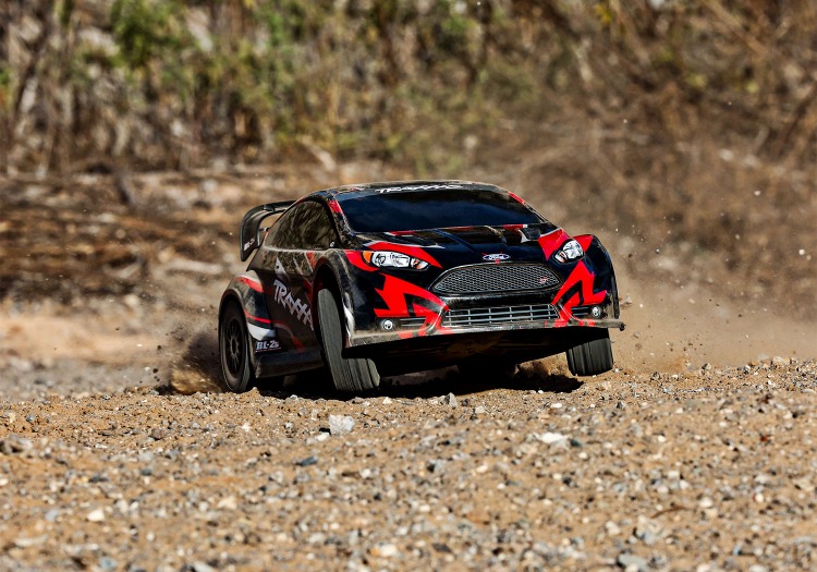 Traxxas Ford Fiesta BL-2S Red Traxxas Ford Fiesta ST BL-2S 1/10 RTR Rally Car Red 6 Traxxas Ford Fiesta ST BL-2S 1/10 RTR Rally Car Red