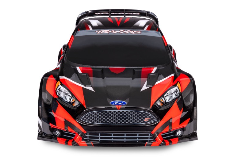 Traxxas Ford Fiesta BL-2S Red Traxxas Ford Fiesta ST BL-2S 1/10 RTR Rally Car Red 2 Traxxas Ford Fiesta ST BL-2S 1/10 RTR Rally Car Red