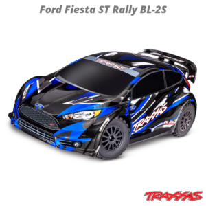 Traxxas Ford Fiesta ST BL-2S RTR Rally Car Blue