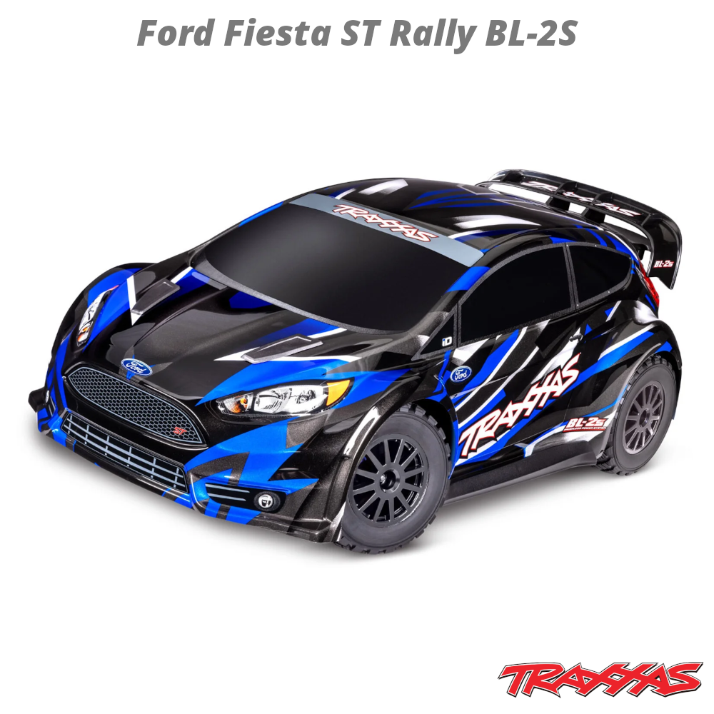 Traxxas Ford Fiesta ST BL-2S RTR Ralliauto Sinine 1 Traxxas Ford Fiesta ST BL-2S RTR Rally Car Blue