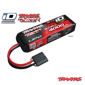 Traxxas iD 4000mAh 25C 11.1v 3S LiPo Battery #TRX2849X