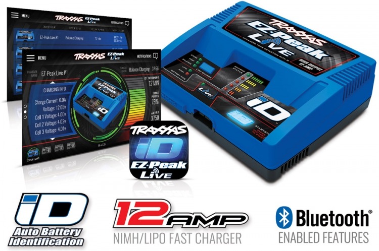 Traxxas iD EZ-Peak Live 4S 12A Aku Laadija #TRX2971 6 Traxxas iD EZ-Peak Live 4S 12A Aku Laadija #TRX2971