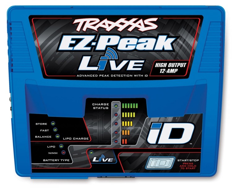 Traxxas iD EZ-Peak Live 4S 12A Aku Laadija #TRX2971 4 Traxxas iD EZ-Peak Live 4S 12A Aku Laadija #TRX2971