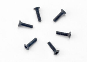 Traxxas Screws M2.5x10mm FH (6) #TRX2523