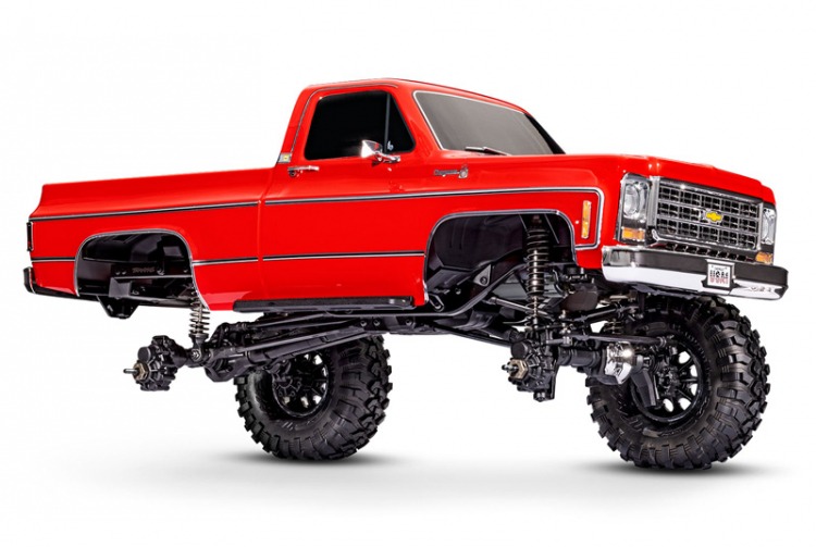 Traxxas TRX-4 Chevrolet K10 High Trail 1:10 RTR Crawler - sinine 8 Traxxas TRX-4 Chevrolet K10 High Trail 1:10 RTR Crawler - sinine