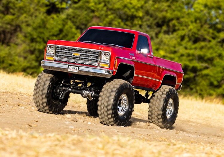 Traxxas TRX-4 Chevrolet K10 High Trail 1:10 RTR Crawler - punane 18 Traxxas TRX-4 Chevrolet K10 High Trail 1:10 RTR Crawler - punane