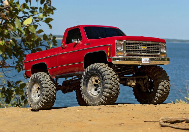 Traxxas TRX-4 Chevrolet K10 High Trail 1:10 RTR Crawler - punane 13 Traxxas TRX-4 Chevrolet K10 High Trail 1:10 RTR Crawler - punane
