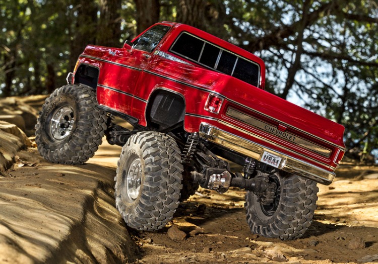 Traxxas TRX-4 Chevrolet K10 High Trail 1:10 RTR Crawler - punane 11 Traxxas TRX-4 Chevrolet K10 High Trail 1:10 RTR Crawler - punane