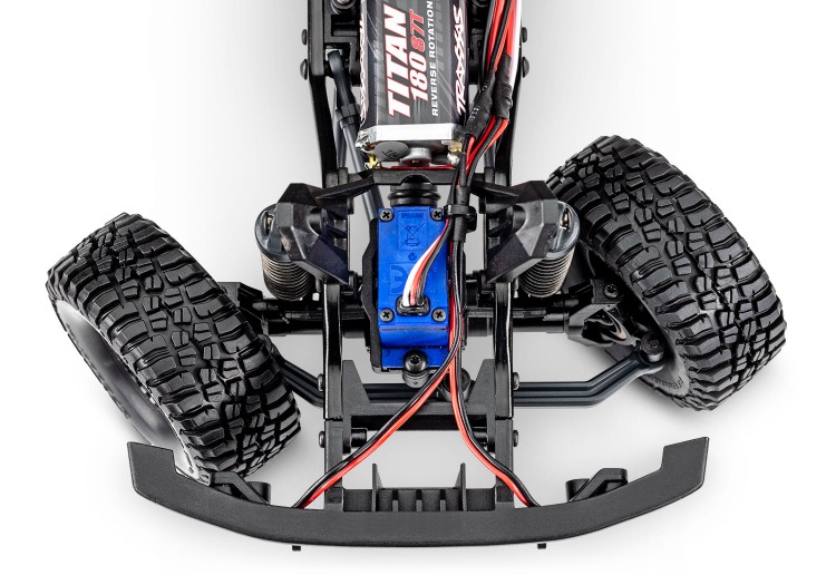 Traxxas TRX-4M 1:18 Land Rover Defender RTR mini-crawler – sinine, 2S LiPo 13 Traxxas TRX-4M 1:18 Land Rover Defender RTR mini-crawler – sinine, 2S LiPo