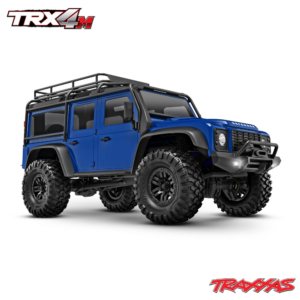 Traxxas TRX-4M 1:18 Land Rover Defender RTR mini-crawler - blue, 2S LiPo