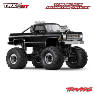 Traxxas TRX-4MT Chevrolet K-10 Monster Truck RTR Black - 2S LiPo/USB Charger