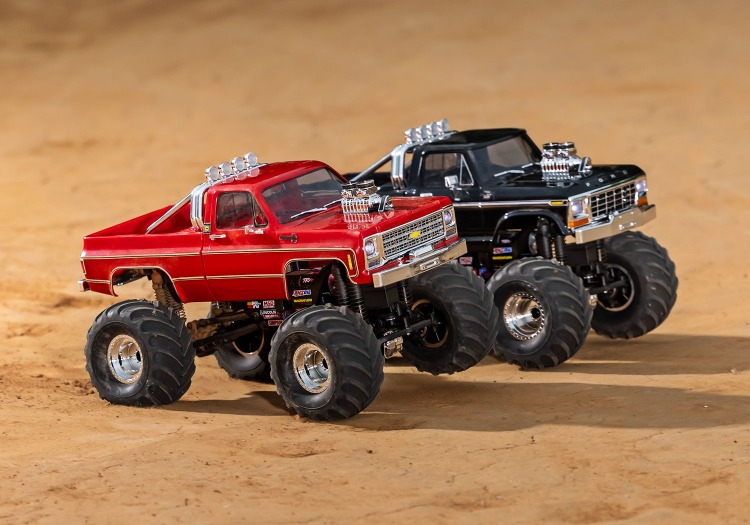 Traxxas TRX-4MT Chevrolet K-10 Red RTR RC Car Traxxas TRX-4MT Chevrolet K-10 Monster Truck RTR Red - 2S LiPo/USB Charger 9 Traxxas TRX-4MT Chevrolet K-10 Monster Truck RTR Red - 2S LiPo/USB Charger