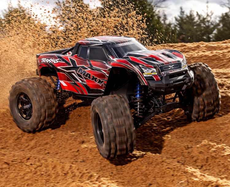 Traxxas X-Maxx 4x4 8S VXL Monster-Truck Belted Brushless Punane 6 Traxxas X-Maxx 4x4 8S VXL Monster-Truck Belted Brushless Punane