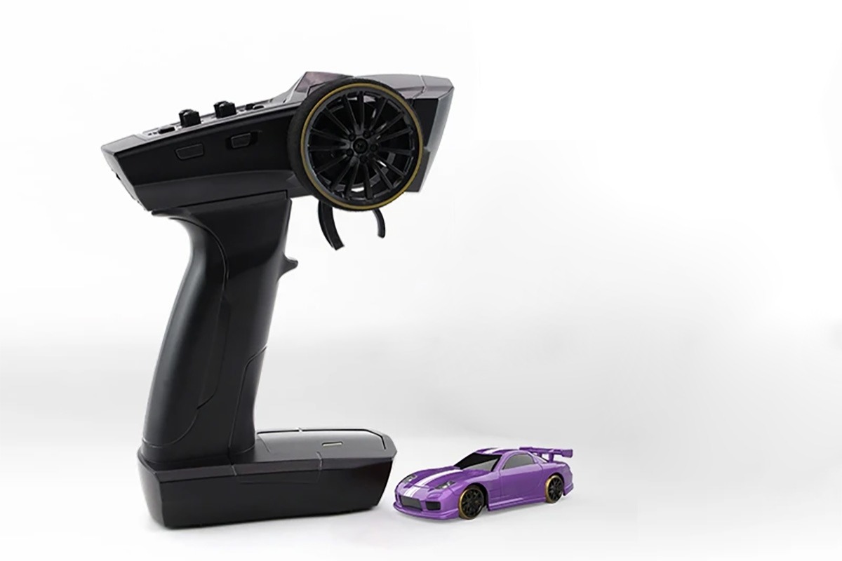 Turbo Racing C61 Turbo Racing C61 1:76 Micro RC Drift Car - Purple 3 Turbo Racing C61 1:76 Micro RC Drift Car - Purple