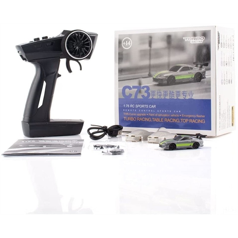 turbo racing c73 Turbo Racing C73 1:76 Micro RC Onroad car RTR Gray 6 Turbo Racing C73 1:76 Micro RC Onroad car RTR Gray