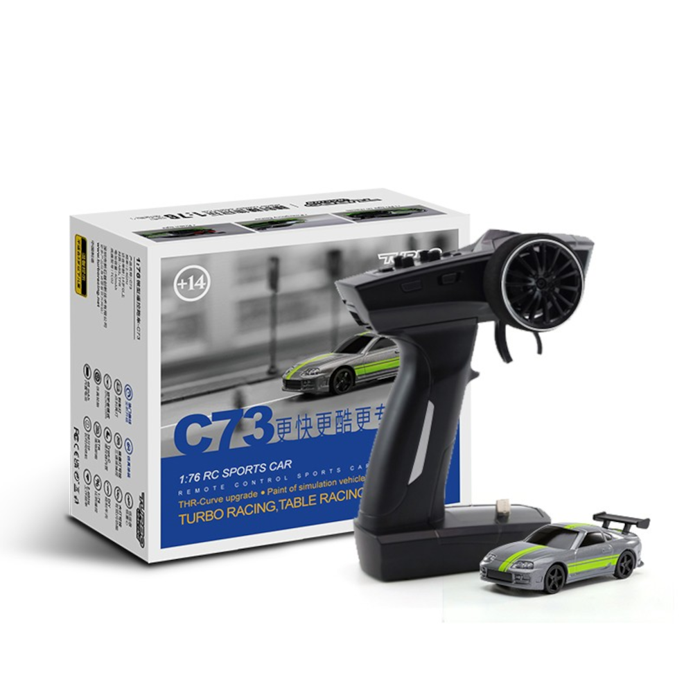 turbo racing c73 Turbo Racing C73 1:76 Micro RC Onroad car RTR Gray 3 Turbo Racing C73 1:76 Micro RC Onroad car RTR Gray
